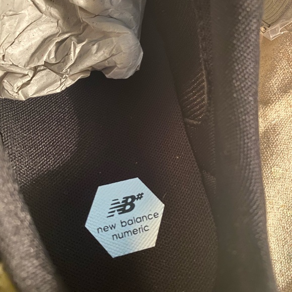 New Balance Numeric 212 Black/Oak Leaf Green Skate Shoe - Picture 5 of 5